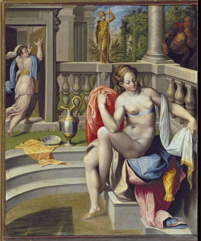 Susanna e i vecchioni - Uffizi, Firenze